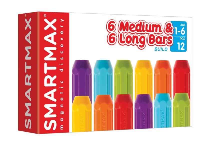 SmartMax krátké a dlouhé tyče 12 ks