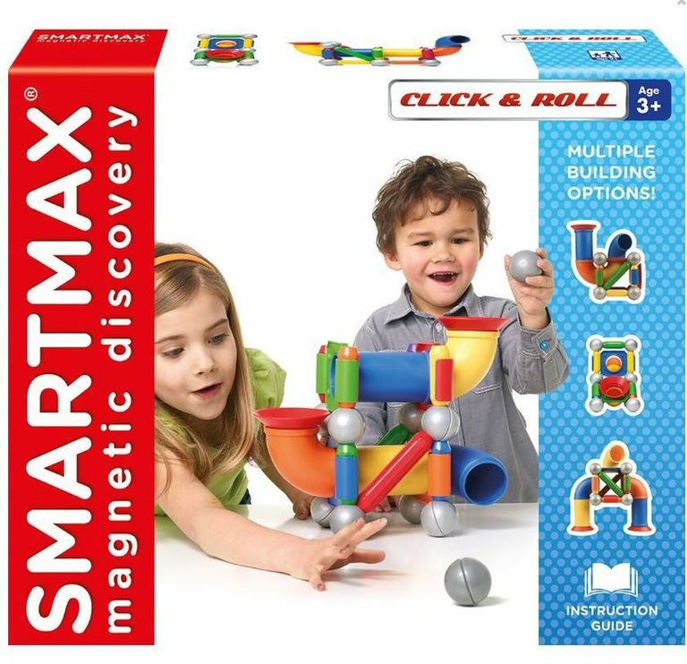 SmartMax magnetická stavebnice dráha pro kuličku 30 ks