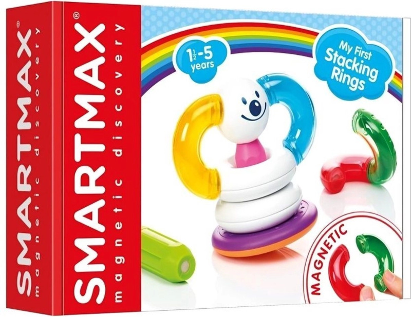 SmartMax Moje první magnetické stohovací kroužky