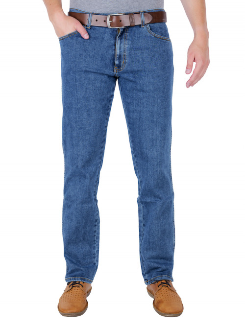 Pánské jeans WRANGLER W12133010 TEXAS STRETCH STONEWASH Velikost: 46/36