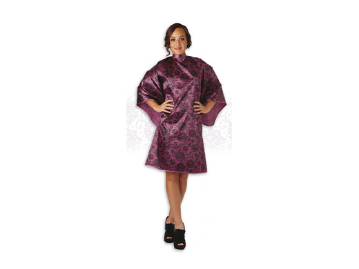 Olivia Garden Lace Cape Plum kadeř. pláštěnka