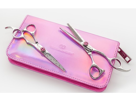 Nůžky Olivia Garden SilkCut SET 575+635T THINK PINK 2022
