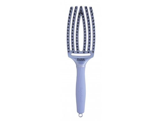 Kartáč Olivia Garden FingerBrush Love Pearl Blue - perleťová modrá