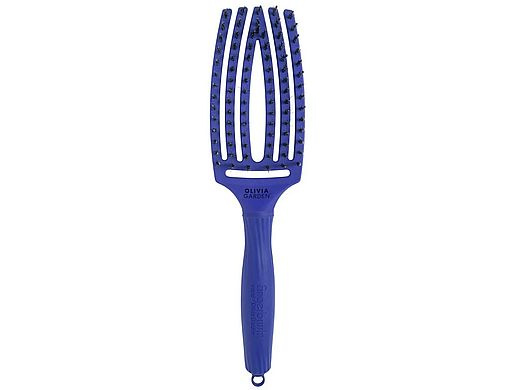 Kartáč fingerbrush Olivia Garden - tmavě modrý