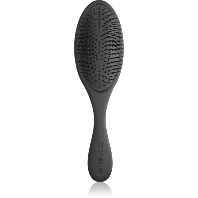 Olivia Garden Club The Reset Wet&Curly Detangling Hairbrush plochý kartáč s pouzdrem 1 ks