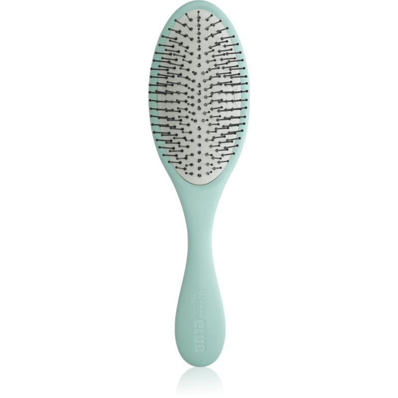 Olivia Garden Club The Reset Wet&Curly Detangling Hairbrush plochý kartáč s pouzdrem Mint 1 ks