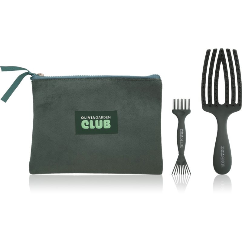 Olivia Garden Club The Gift dárková sada na vlasy Dark Green Edition