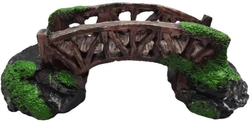 Dekorace do akvária - most 10x4,5x3,5cm Duvo+ 1 ks
