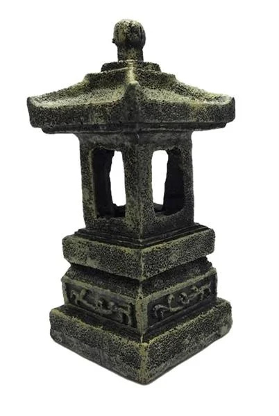 Dekorace do akvária - Pagoda Duvo+ 5 x 5 x 11 cm 1 ks