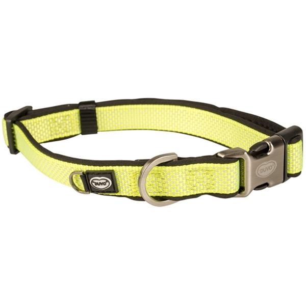 Obojek nylon North žlutá 2x35-55 cm Duvo+