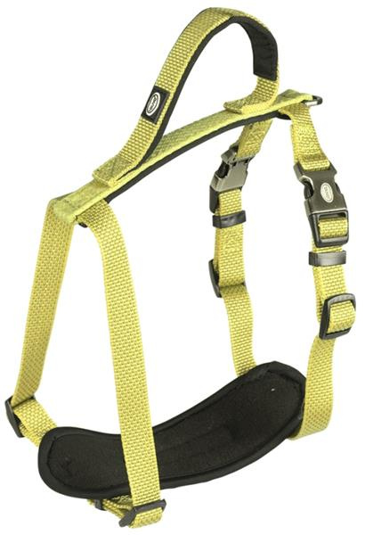 Postroj nylon North neon žlutá 1,5x40-50 cm Duvo+