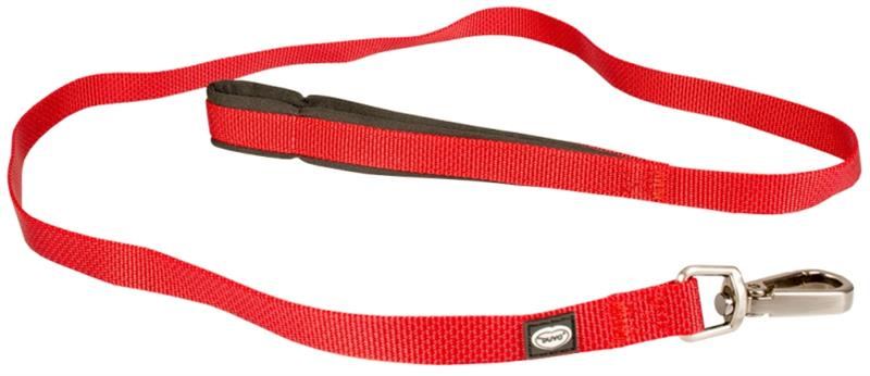 Vodítko nylon North červené 2,5x100 cm Duvo+