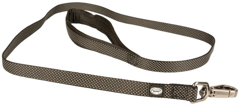 Vodítko nylon North černé 2,5x100 cm Duvo+