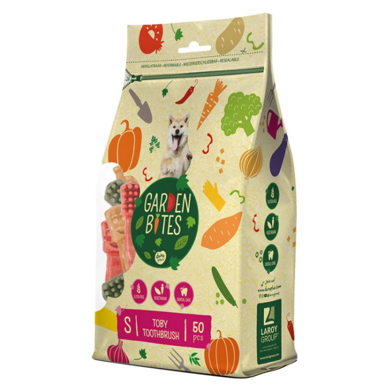 Garden Bites Veggie - zubní kartáček vel. L 10 ks