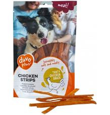 Duvo+ dog Meat! Chicken strips  80g
