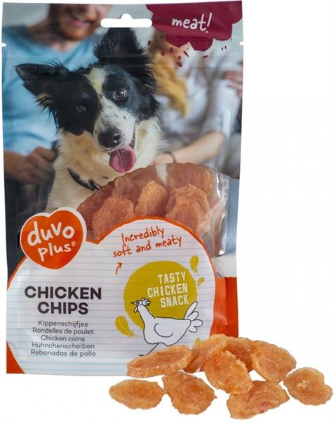 Duvo+ dog Meat! Chicken chips 80 g 80g