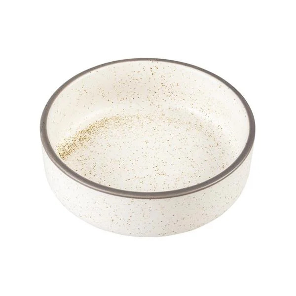 Miska keramická Stone Speckle 1500 ml bílá Duvo+