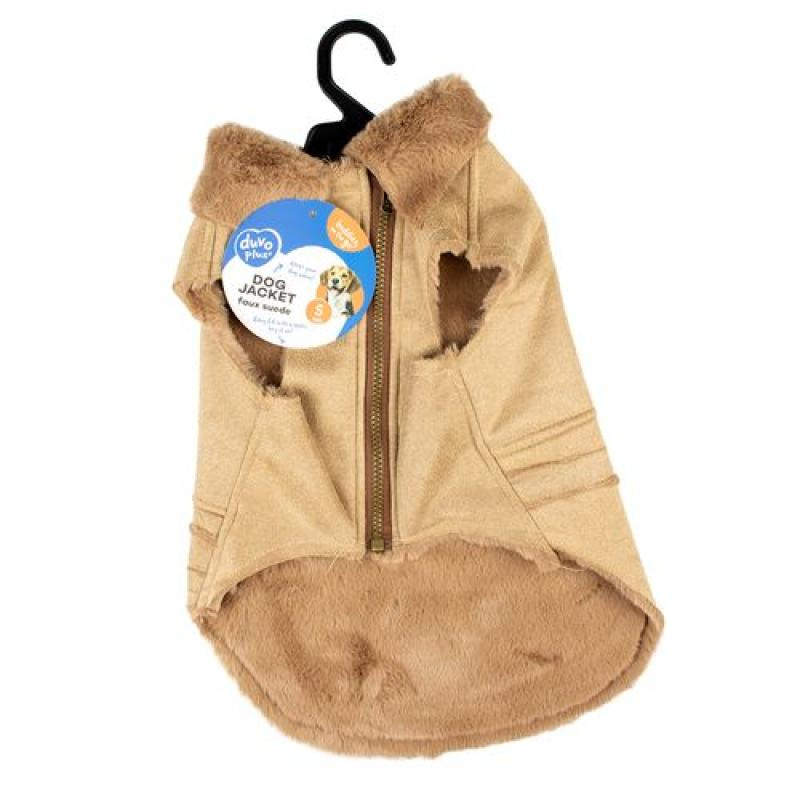Duvo+ stylová bunda pro psy S 40cm béžová