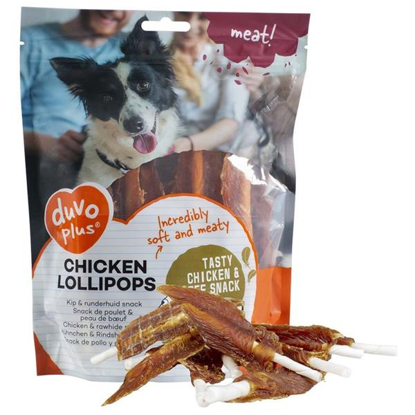 Duvo+ Meat! Duvo+ dog Meat! Chicken lollipops 400 g