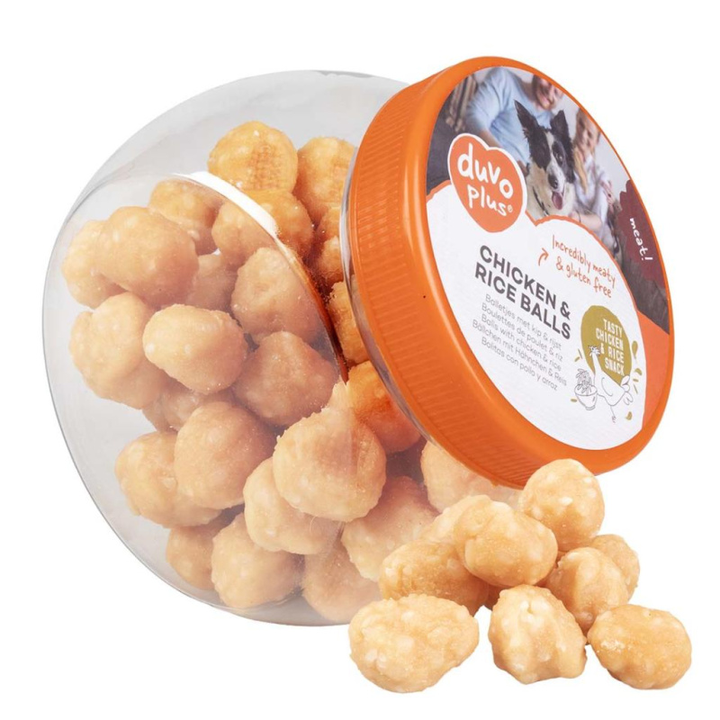 Duvo+ Meat! Duvo+ dog Meat! Chicken & rice balls 500 g