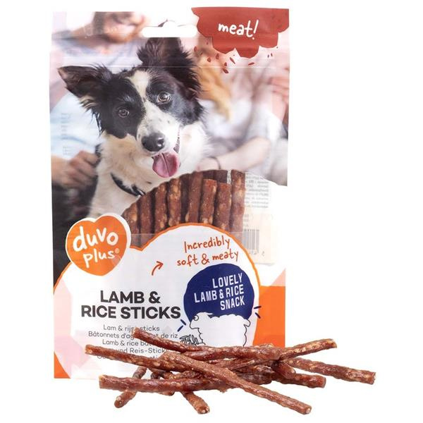 Duvo+ Meat! Duvo+ dog Meat! Lamb & rice sticks 100 g