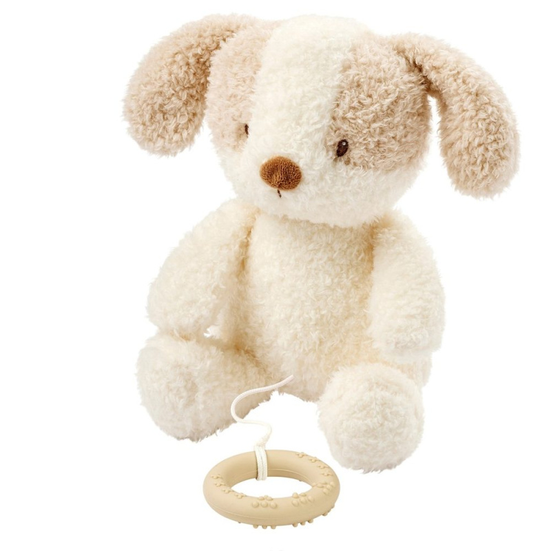 NATTOU Hračka plyšová hudební Teddy medvídek 24 cm, 0m+ - NATTOU Hračka plyšová hudební Teddy pejsek 24 cm, 0m+