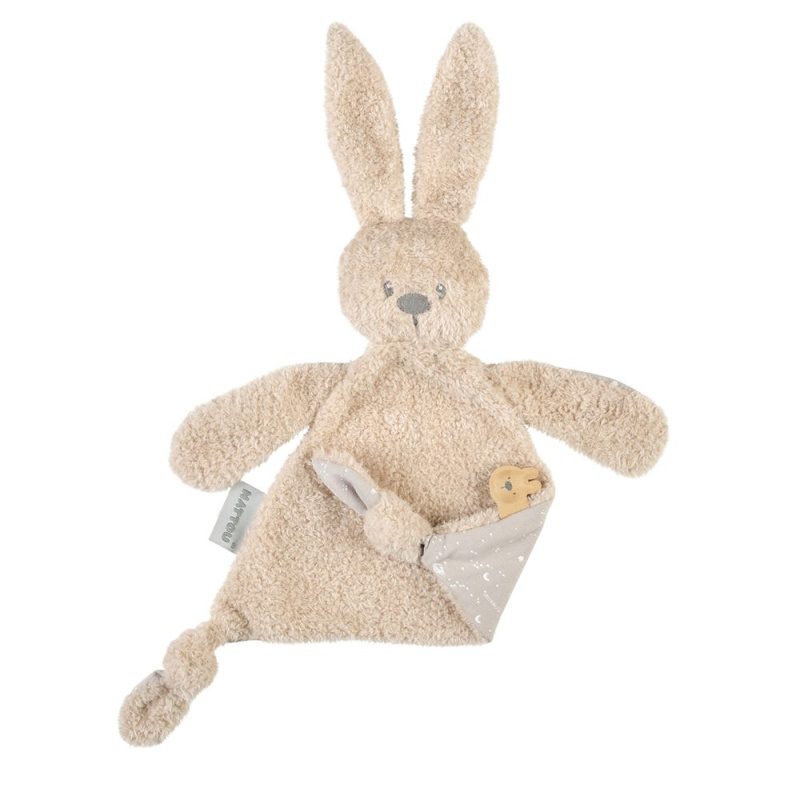 NATTOU Mazlíček mini Lapidou Teddy Glow pískový 35 cm, 0 m+ - NATTOU Mazlíček mini Lapidou Teddy Glow pískový 35 cm, 0 m+