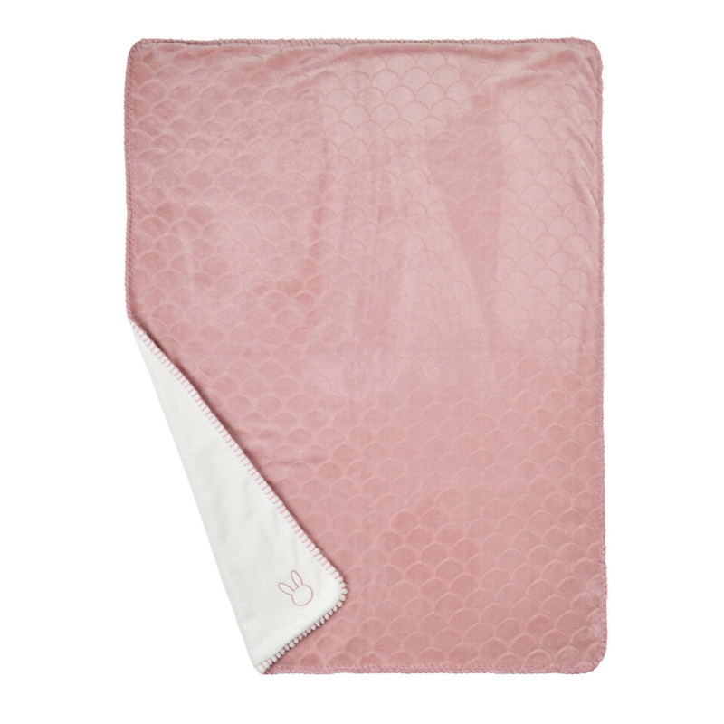 Nattou Deka Lapidou old pink/white 75x100 cm