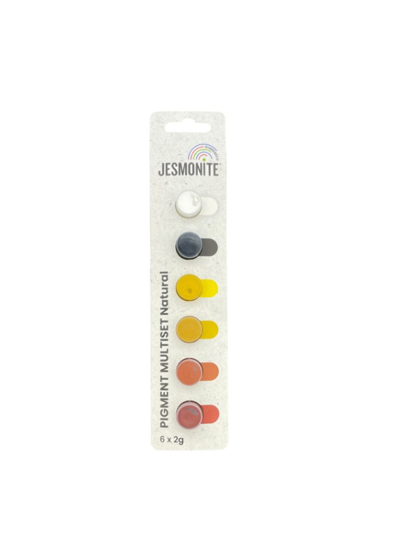 Jesmonite pigment sada barev 6 x 2 g Natural Jesmonite