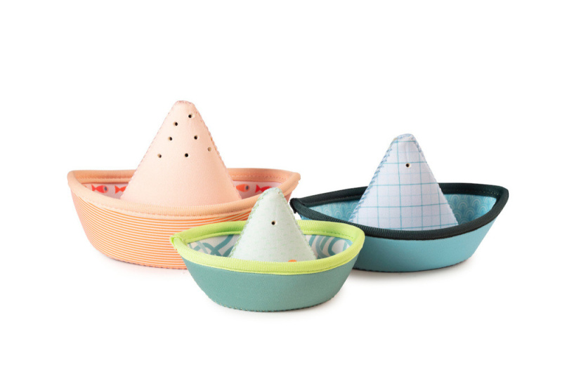 Lilliputiens do vody 3 plovucí lodičky Džungle