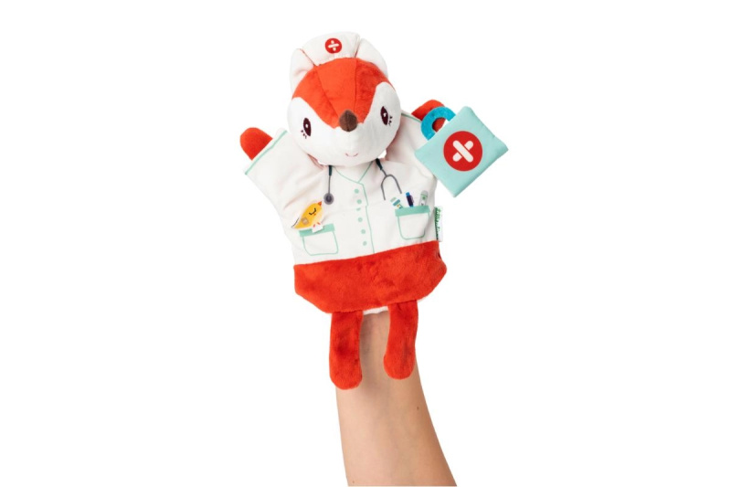 Lilliputiens maňásek na ruku doktorka liška Alice