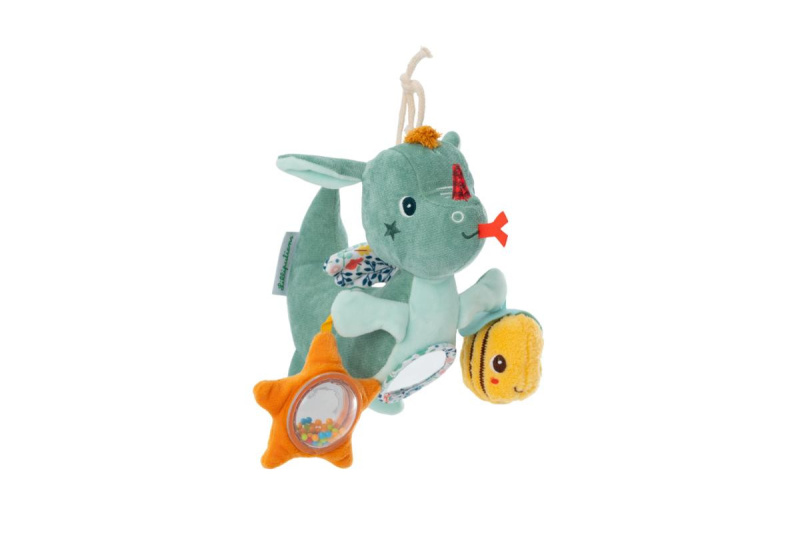 Lilliputiens Plyšová hračka s aktivitami - dráček Joe
