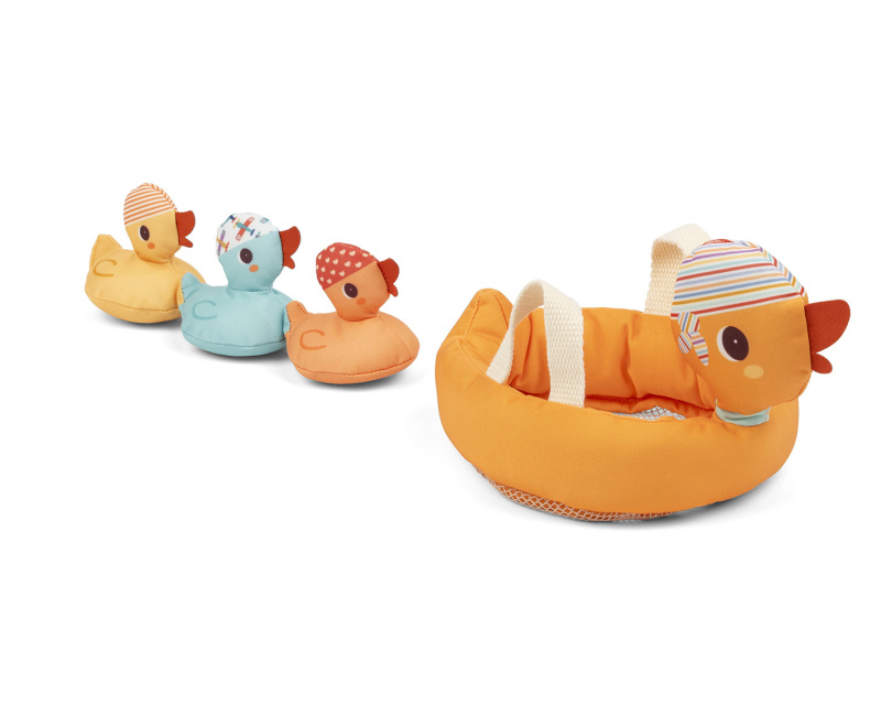 Plovoucí hračka do vany Lilliputiens Kachní rodinka