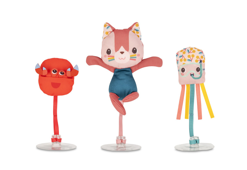 Lilliputiens hračka do vody s přísavkou Kočička Jeanne