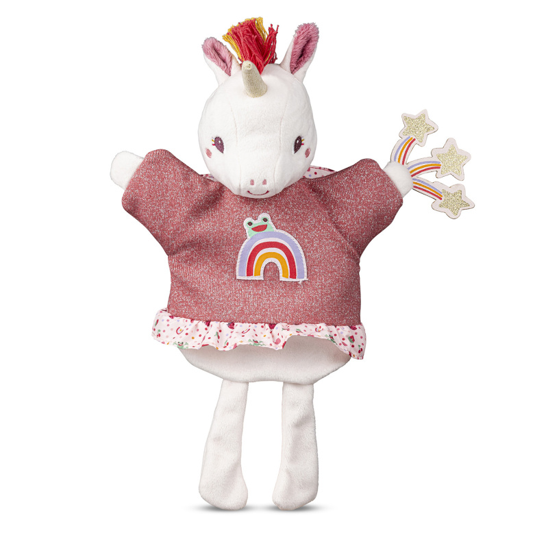 Maňásek na ruku Jednorožec Lena