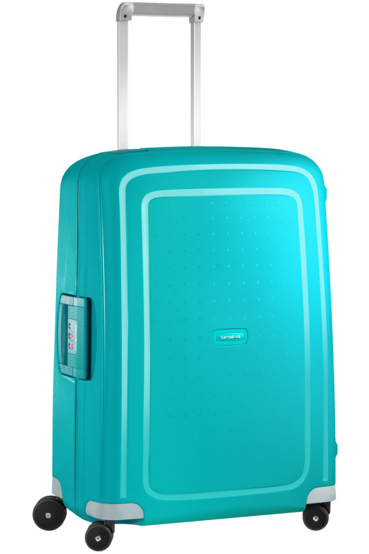Samsonite kufr S'Cure Spinner 69cm 70L tyrkysová