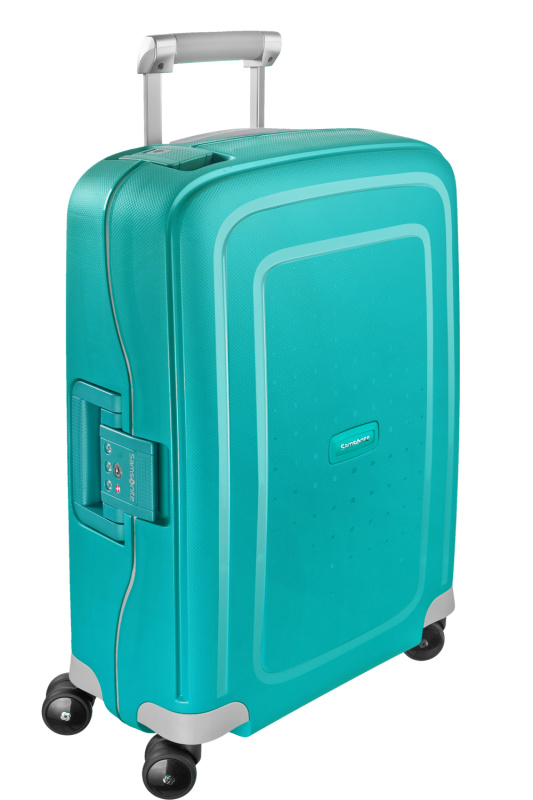 Samsonite S'Cure spinner 55cm tyrkysová
