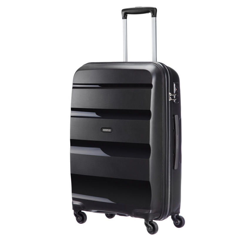 American Tourister Skořepinový kufr Bon Air M Černá 57,5L