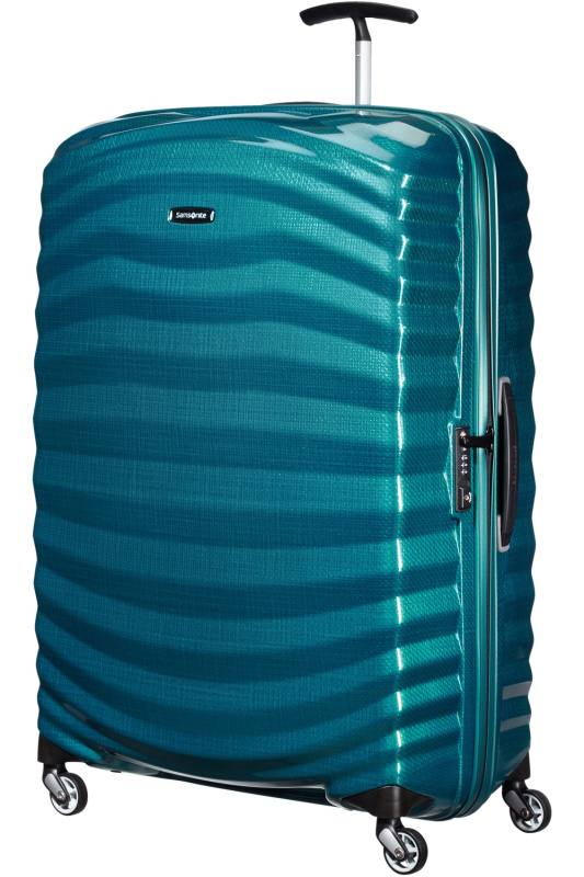 Samsonite Kufr Lite-shock Spinner 81cm Modrý Petrol blue