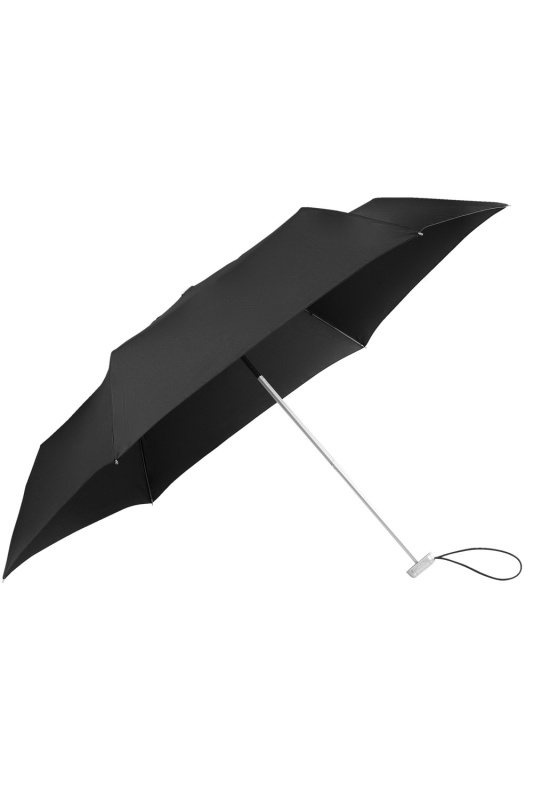 Samsonite deštník Alu Drop S Černý skládací manuální 23cm/94,5cm