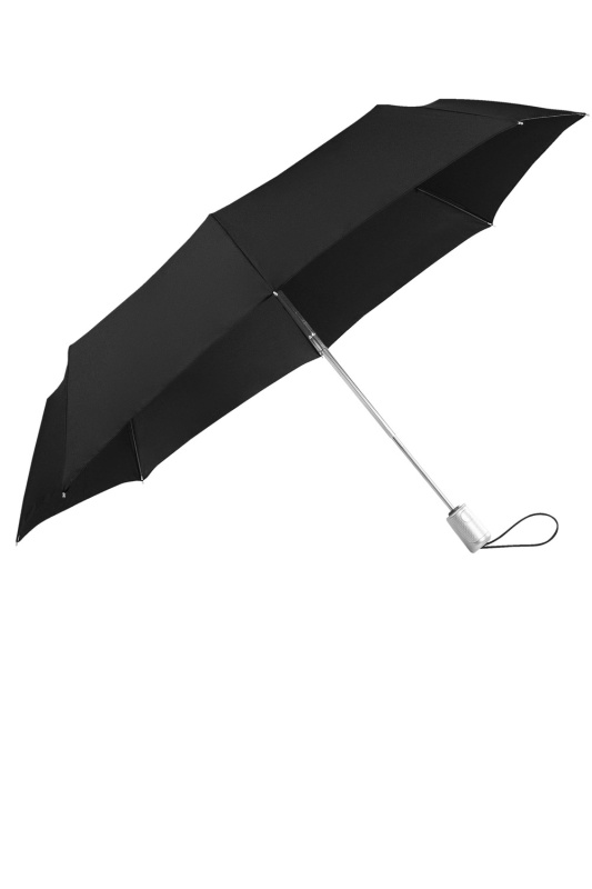 Samsonite deštník ALU DROP S Černý skládací vystřelovací 28,5cm/98cm