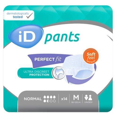 iD Pants Medium Normal plenkové kalhotky navlékací 14 ks