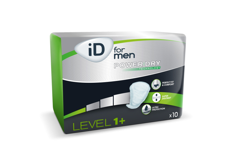 iD for Men Level 1+ absorpční vložky pro muže 10 ks