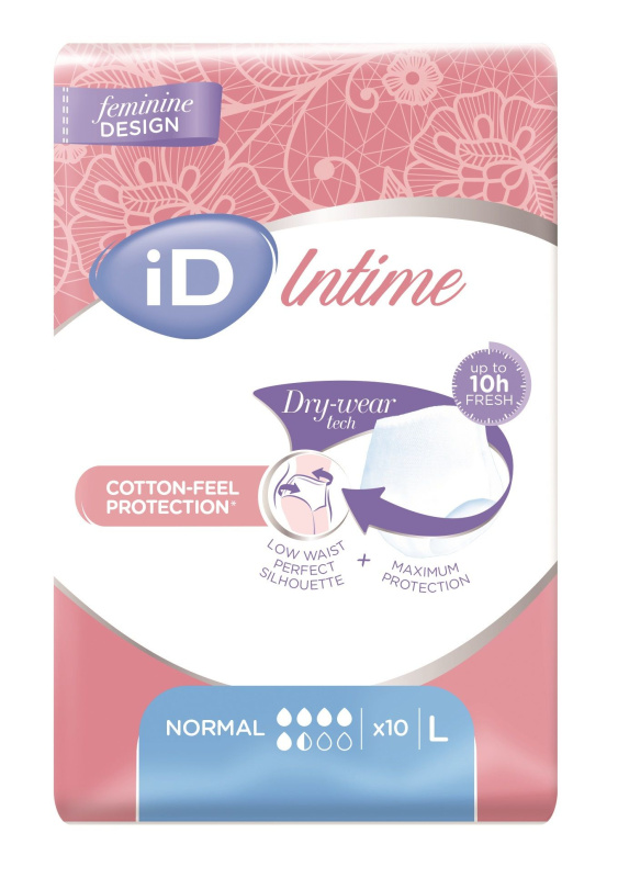 ID Pants intime large normal 5551355100 10 ks