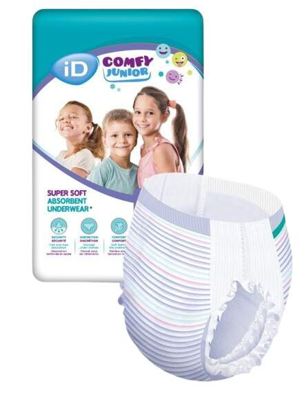 iD Comfy Junior Pants 4–7 let plenkové kalhotky 14 ks