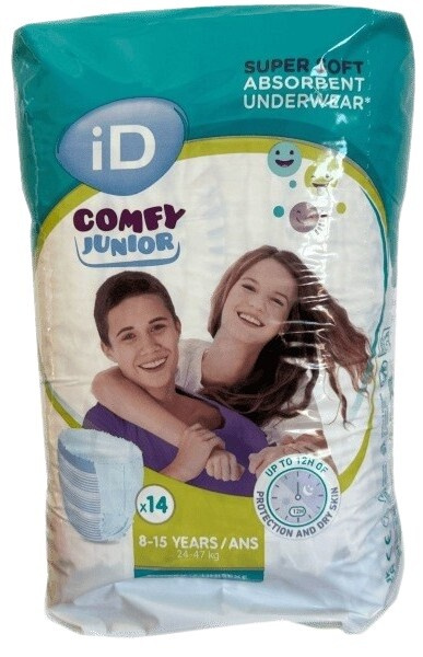 iD Comfy Junior Pants 8–15 let plenkové kalhotky 14 ks