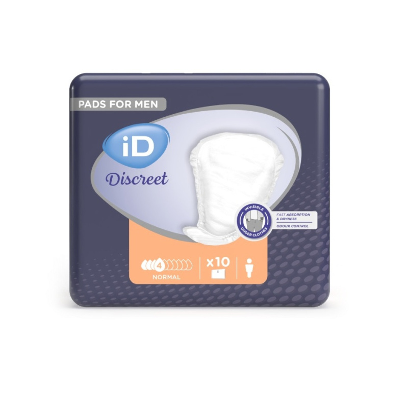 ID Discreet for men level 1+ normal 10 kusů