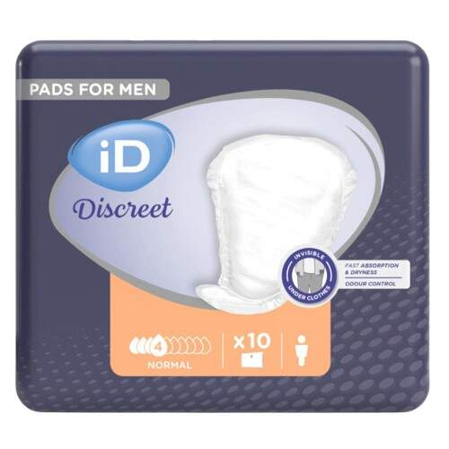 ID Discreet for men level 1+ normal 10 kusů