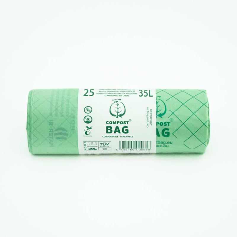 Compost Bag Company Kompostovatelné pytle na odpadky 35l, 25ks