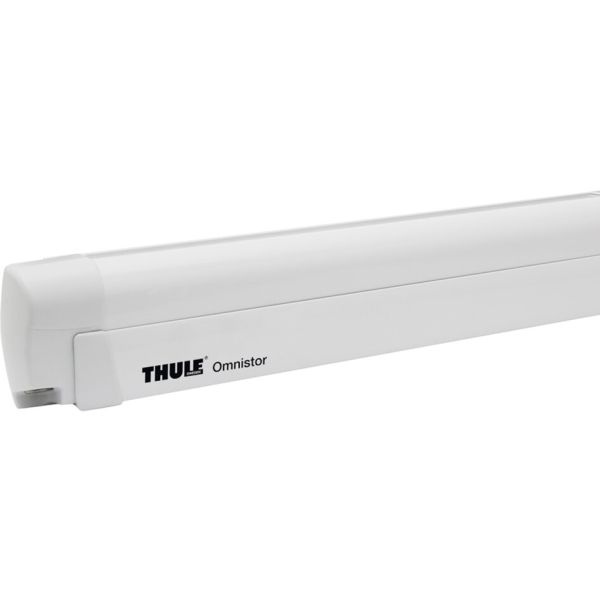 Markýza Thule Omnistor 8000 Barva krytu: Bílá, Délka markýzy: 4,5 m, Barva tkaniny: Mystická šedá
